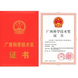 廣西科學技術獎技術發明類二等獎